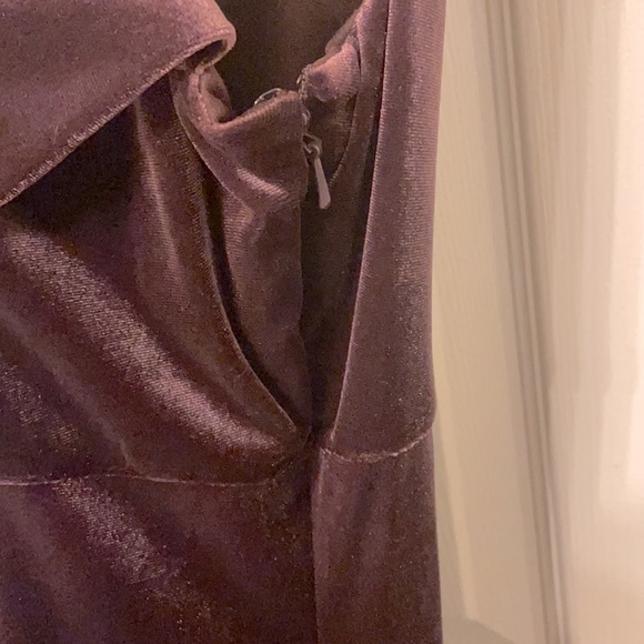 Evan-Picone size 12 dress chocolate brown dress - Picture 5 of 5